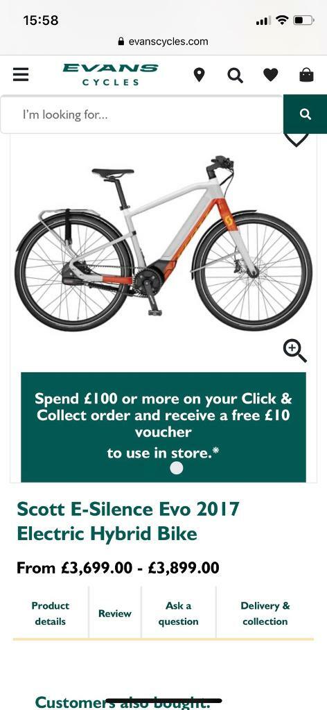 scott silence evo bike